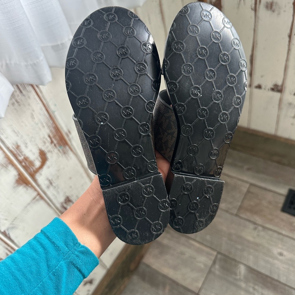 MK jelly Slide Sandals